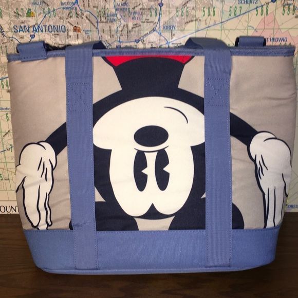 Disney Mackey Mouse. ice cooler fits a 12 pack very roomy insula - Picture 1 of 4